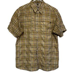 Men's The North Face Sportswear Button Down Plaid Shirt Size Large GUC #1139